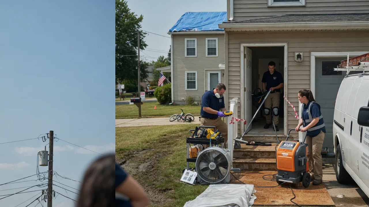 Water Damage Repair in Rogers, TX near me